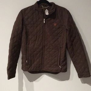 Ariat Women’s Brown quilted jacket